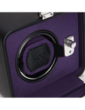 WOLF Windsor Single Winder with Cover - Brown & Purple - Module 2.5 Winder - 4525-03C_51a26153-d741-427e-9e59-eabbab7feba2