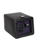 WOLF Windsor Single Winder with Cover - Brown & Purple - Module 2.5 Winder - 4525-03_479a47d7-92a6-4ece-bc1f-f9fd72cc1b64