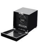 Wolf Designs Savoy 2.7 Single Watch Winder - Piano Black Veneer - Lock-In Cuff - 4544-70A_950e332d-dd06-4d0d-9db7-dd74d62109a3