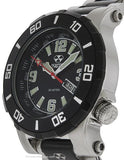 Reactor  Atlas Midsized Dive Watch - Two-Tone Black - Stainless Steel Bracelet - 45501A_ca151c7f-fd5d-43e4-be43-6dad767f1989