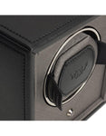 WOLF Single Cub Watch Winder - Black Pebble Leather - Module 1.8 Winder - 4552-03B_4184da5d-9b2c-4c54-b7b5-aa9b74ad5dcc