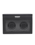 Wolf Designs Viceroy Module 2.7 - Double Watch Winder with Storage - Black - 4562-02A_d7fddf06-d217-4bbb-8a53-7fc1225b8e24