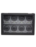 Wolf Designs Viceroy Module 2.7 - Eight Watch Winder with Cover - Black Pebble - 4569-02_413ec7c2-6fa2-4711-8e99-989fd6eab162