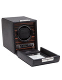 Wolf Designs Roadster Module 2.7 - Ebony Macassar - Single Winder with Cover - 4570-56A_6877be46-8e7f-4bd7-8fd2-cf87ff309037