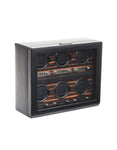 Wolf Designs Module 2.7 Roadster Six Piece Watch Winder - Ebony Macassar - 4592-56_501418f8-3cb4-4ca5-9298-42cfbd9d2cce