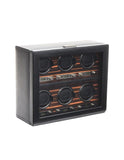 Wolf Designs Module 2.7 Roadster Six Piece Watch Winder - Ebony Macassar - 4592-56_501418f8-3cb4-4ca5-9298-42cfbd9d2cce