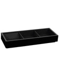 WOLF Meridian Valet Top Tray - Black - Stackable - 3 Compartments - 4602-70_e33912bc-49ea-42c0-95dd-49c04d4945a0