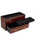 WOLF Meridian Two Drawer Valet&#44; Charging Station & Pen Box - Burlwood - 4603-10B_9a09e5d5-698b-4b6b-bf6e-984baf0d12f3