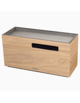 WOLF Meridian Two Drawer Valet&#44; Charging Station & Pen Box - Blonde - 4603-28C_cb0fc888-c8be-483b-ab98-8b92feafbe72