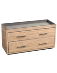 WOLF Meridian Two Drawer Valet&#44; Charging Station & Pen Box - Blonde - 4603-28_af000ab2-0680-411e-9b11-c28060e12dc4