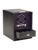 WOLF Blake Single Winder with Storage - Black Pebble & Purple - Module 2.7 - 4606-28C_9032b1e7-c238-4e91-8a25-003cdb4d505f