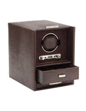 WOLF Blake Single Winder with Storage - Brown Lizard - Module 2.7 - 4606-95B_c565515a-1d20-458d-b521-b99df990c4a9