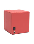 WOLF Single Cub Winder with Cover - Coral Saffiano Leather - Module 1.8 Winder - 4611-42B_b04b3003-d65d-4743-b9ab-3afb14f0a673