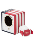 WOLF Single Cub Watch Winder - Limited Edition U.S. Flag Design - Module 1.8 - 4623-04A