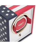 WOLF Single Cub Watch Winder - Limited Edition U.S. Flag Design - Module 1.8 - 4623-04C_dfd7e4b8-8421-439b-8cea-1b9ad9bb705c