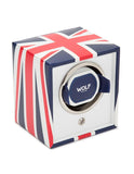 WOLF Single Cub Watch Winder - Limited Edition U.K. Flag Design - Module 1.8 - 4624-04