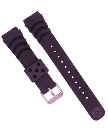 Seiko Mens OEM Monster Replacement Strap - Black Rubber - 20mm - 4K30ZZ_20d853fb-fdb3-4a97-95f5-050f84b14b96