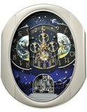 Rhythm Peaceful Cosmos II Musical Motion Wall Clock - Swarovski - 30 Songs - 4MH408A_a6abd617-e27a-4930-bb98-08ce11fd615a