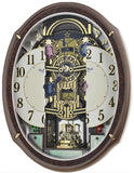 Rhythm Harmony Blessings Musical Motion Wall Clock- Swarovski - 30 Melodies - 4MH423WR23A_c29b6151-775a-44fe-9d01-82519021357f