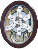 Rhythm Grand Anthology Musical Motion Wall Clock- Swarovski - 30 Melodies - 4MH425WU06A_c30e45e6-1636-4b09-b7da-615c8cdbbc9c