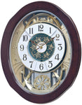 Rhythm Grand Anthology Musical Motion Wall Clock- Swarovski - 30 Melodies - 4MH425WU06_8f807aec-be6a-4953-b77b-4570c1e441d2
