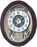Rhythm Grand Anthology Musical Motion Wall Clock- Swarovski - 30 Melodies - 4MH425WU06_8f807aec-be6a-4953-b77b-4570c1e441d2