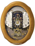 Rhythm Timecracker Golden Oak II Magic Motion Wall Clock with Oak Wood Case - 4MH863A_6c6413c4-f316-429d-ab8b-5bcb65fe81b9