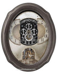Rhythm Timecracker Vintage Magic Motion Wall Clock with Rustic Wood Frame - 4MH875A