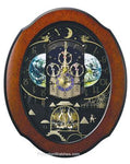 Rhythm Timecracker Cosmos Magic Motion Musical Wall Clock - 30 Melodies - 4MH879A