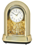 Rhythm Crystal Dulcet Musical Motion Clock - Champagne Gold-Tone - Swarovski - 4RH791WD18_76a95bf2-5954-43eb-bc24-88e997250874