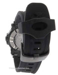 Reactor Mens Trident 2 - All Black Design - Rubber Strap - NeverDark - 200m - 50581B