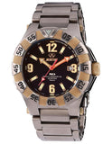 Reactor Mens Gamma 2 - Titanium Case & Bracelet - Black Dial - Never Dark - 300M - 51001