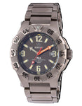 Reactor Mens Gamma 2 - Titanium Case & Bracelet - Smoke Dial - Never Dark - 300M - 51010