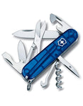 Victorinox Swiss Army Climber Pocket Knife - Sapphire Blue - 14 Tools - 91mm - 53386