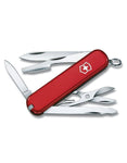 Victorinox Swiss Army Executive Pocket Knife - Red - 10 Tools - Orange Peeler - 53401