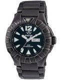 Reactor Gamma Mens Battleworn Black - Black Dial - Day/Date - 300 Meter - 53601-Reactor