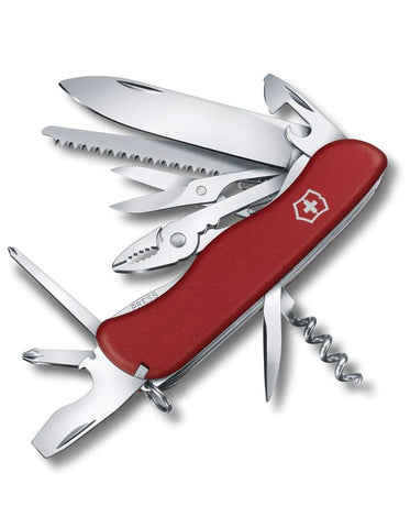 Victorinox Swiss Army Hercules Pocket Knife - Red - 18 Tools - 111mm - 54751