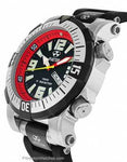 Reactor Poseidon - Black Red Dial - 1000 Meters - Day Date - 2 Rotating Bezels - 55801A