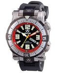 Reactor Poseidon - Black Red Dial - 1000 Meters - Day Date - 2 Rotating Bezels - 55801