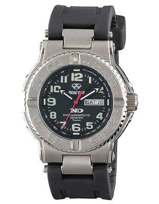 Reactor Trident Mens - Rubber Strap - Titanium - NEVER DARK - Day/Date - 58481_26af8ea1-1225-4c0c-b321-b415df94ef80