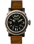 Lum-Tec Mens Abyss Automatic - Black Dial - Brown Leather Strap - Date - 600m - 600M-3_ed041055-7163-442b-b4c5-5b31117569d5