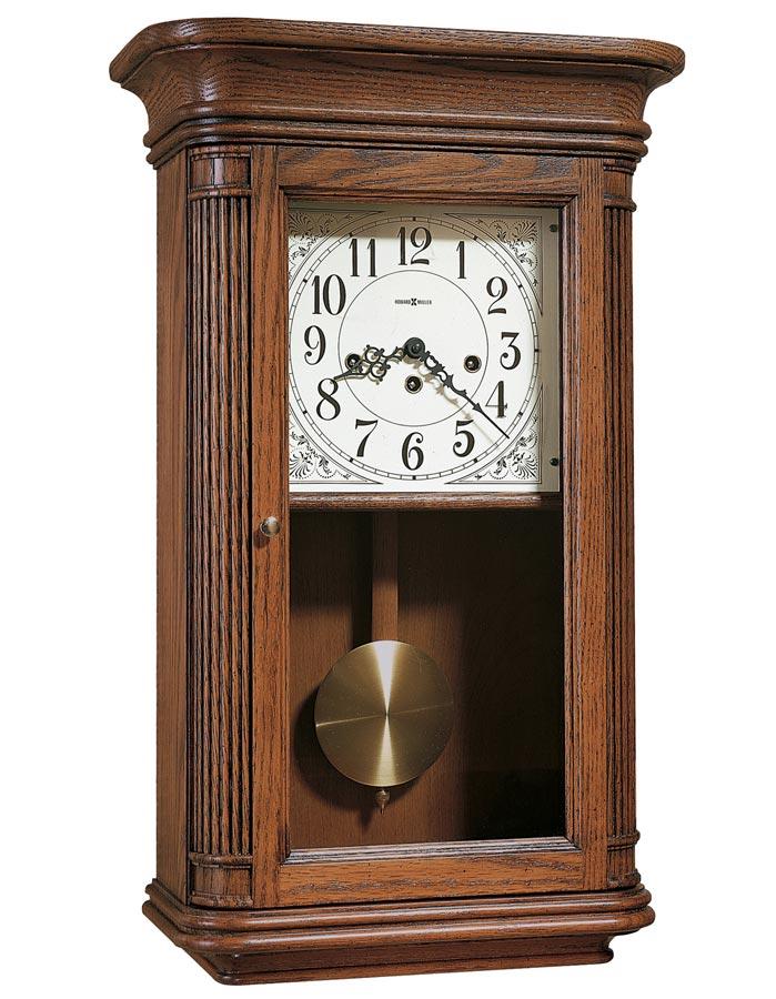 Howard Miller Sandringham Chiming Pendulum Clock - Oak Yorkshire - Key ...
