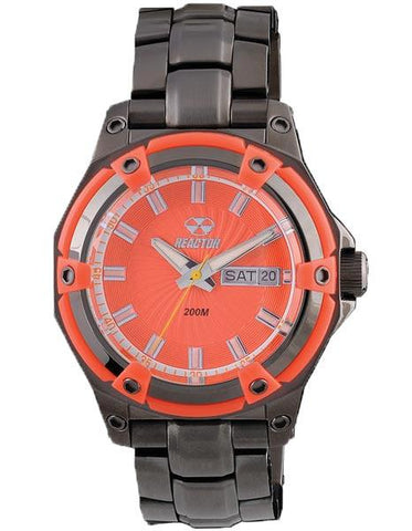 Reactor Ladies Spectrum Mid Day/Date - Coral Dial & Bezel - Gunmetal Plated - 61527_845208f9-2137-4af4-a13e-5322b772b99e