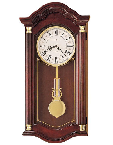 Howard Miller Lambourn Pendulum Wall Clock - Dual Chime - Windsor Cherry Finish - 620-220_e3be3d73-431c-4b9b-b750-38dd3c14d2f9