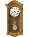 Howard Miller Lambourn II Pendulum Wall Clock - Dual Chime - Golden Oak Finish - 620-222_c40da353-42b9-44ef-ac28-a5041aa2e400