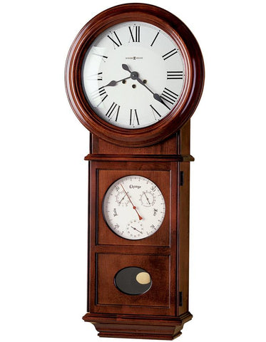 Howard Miller Lawyer II Pendulum Wall Clock - Chiming - Barometer - Key Wound - 620-249_23fd1b74-9ddb-4f64-b232-50d40acdb784