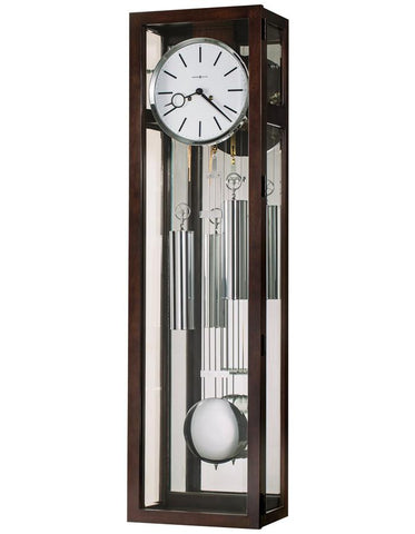 Howard Miller Regis Large Pendulum Wall Clock - White Dial - Mirrored Back - 620-502