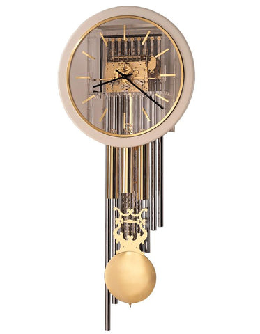 Howard Miller Focal Point Large Pendulum Wall Clock - Chiming - Clear Dial - 622-779