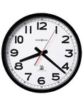 Howard Miller Accuwave Wall II Radio-Controlled Clock - White Dial - Black Case - 625-205_28285ada-ec7f-415a-a29c-ed62070b6359