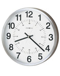 Howard Miller Easton Round Wall Clock - White Dial - Metal Frame - 625-207